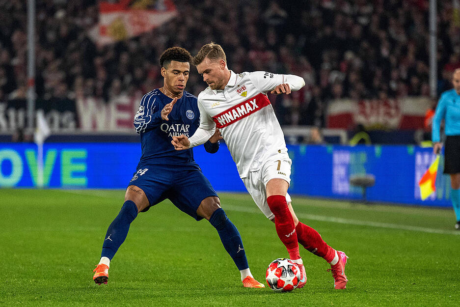 Maximilian Mittelstädt: Sah beim 0:1 nicht gut aus am zweiten Pfosten, auch das 0:3 kam über seine Seite. In der ersten Halbzeite reihte sich Mittelstädt ein: Er war überfordert mit PSG. Nach dem Seitenwechsel wurde er besser, agierte stabiler, bereitete das 1:4  vor. Dennoch: Die Defensiv-Leistung bleibt. Note: 5