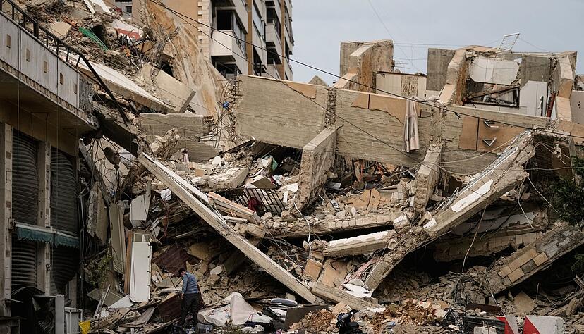 Die israelischen Angriffe haben im Libanon viel Zerst&ouml;rung angerichtet.