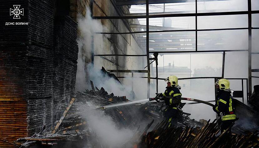 Erneut wurde die westliche Region Wolhynien angegriffen. (Archivfoto)