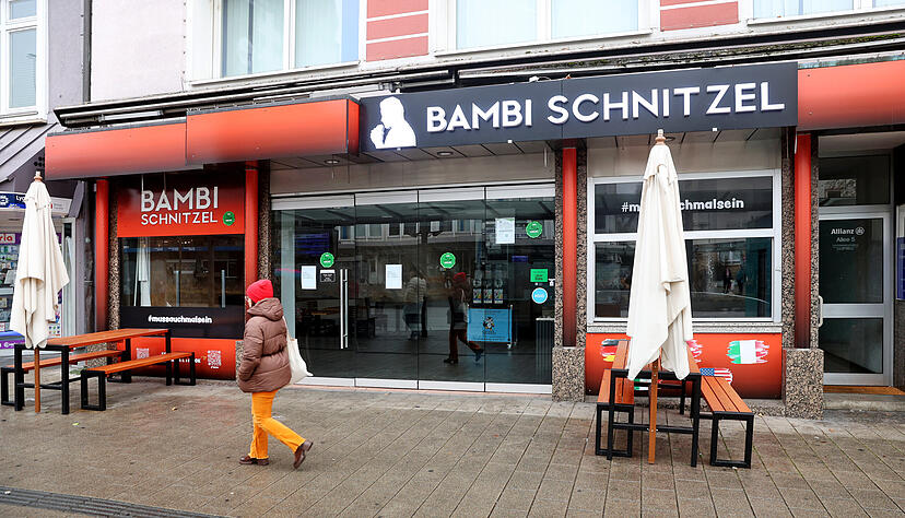 Das Schnell-Restaurant Bambi-Schnitzel in Heilbronn hat wieder geschlossen.