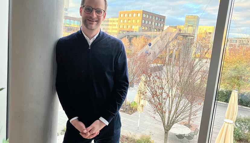 Im ehemaligen Geb&auml;ude der Campus Founders: Christian Rieck hat fast zwei Jahre mit Marco Haaf die Gesch&auml;fte der Akademie f&uuml;r Innovative Bildung und Management geleitet.