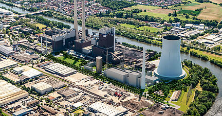 Das EnBW-Kraftwerk Heilbronn im Jahr 2026 Das EnBW-Kraftwerk Heilbronn im Jahr 2026