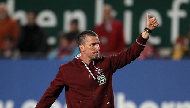 Trainer Marco Kurz f&uuml;hrte den 1. FC Kaiserslautern 2010 zur&uuml;ck in die Bundesliga. Foto: Fredrik von Erichsen.