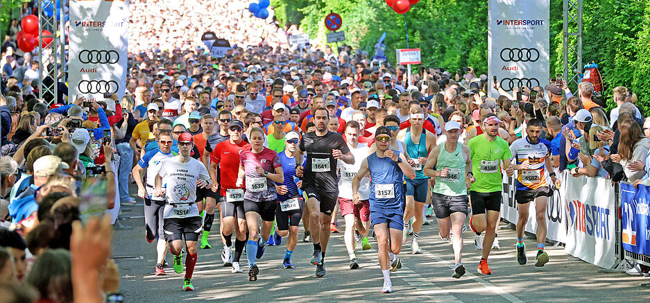 11.05.2025: Die 23. Ausgabe der Trollinger-L&auml;ufe verzeichnet Rekord-Beteiligung &ndash; gute Stimmung herrscht auf und an der Strecke.