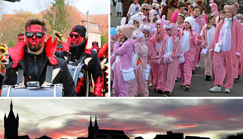 Auf den Faschingsumz&uuml;gen im Landkreis Heilbronn am Wochenende m&uuml;ssen sich die Narren auf bew&ouml;lktes Wetter einstellen.