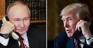 US-Pr&auml;sident Donald Trump und Kremlchef Wladimir Putin haben nach Angaben aus Moskau erneut telefoniert. (Archivbild)