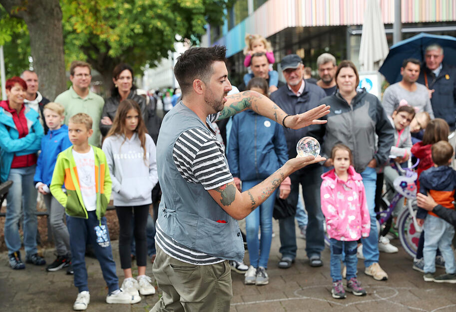 Straßenzauberer Neckarmeile