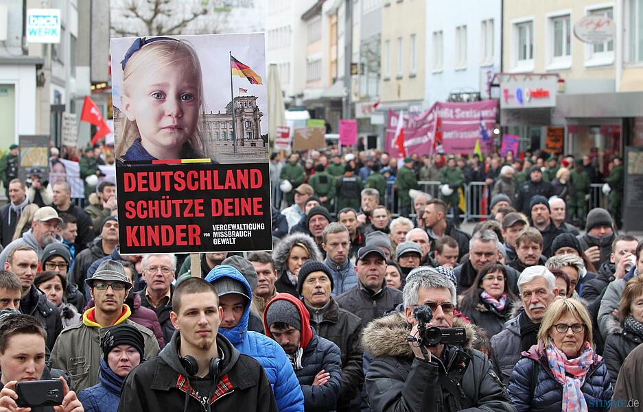 Demos Heilbronner Innenstadt | 07.02.