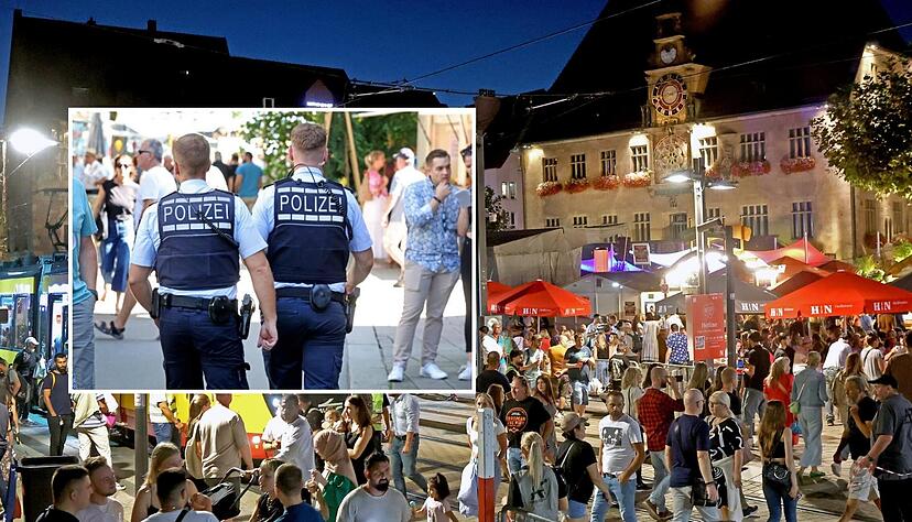 Am ersten Weindorf-Wochenende meldet die Polizei "normale Einsatzzahlen". Der Fall einer blutenden Frau, die am Rande des Marktplatzes umherirrte, sticht heraus.