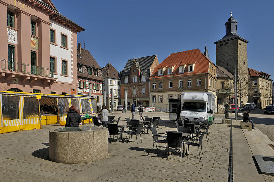 Stadtansichten  zu Zeiten von Corona