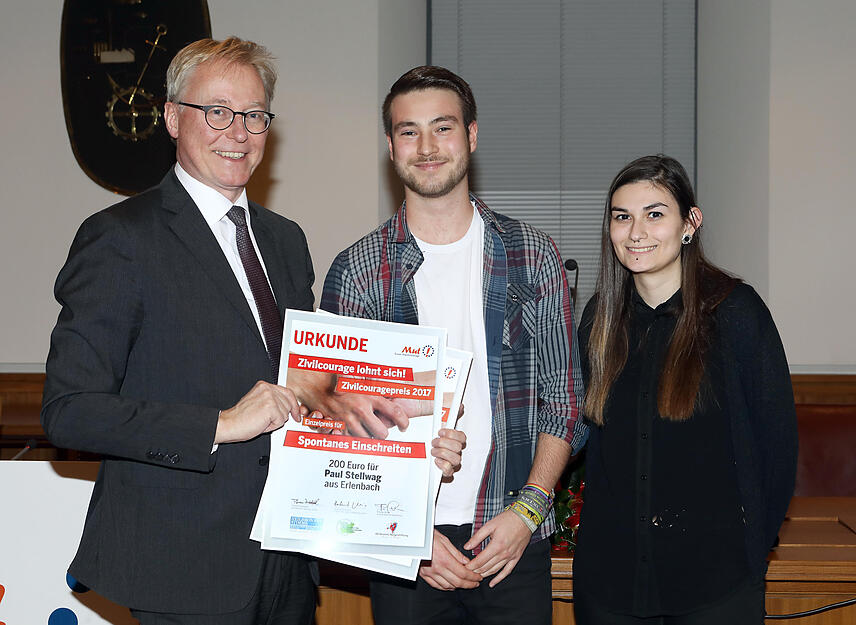 Verleihung Zivilcourage Preis