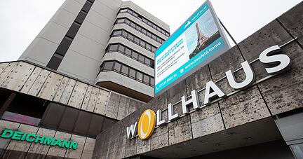 Was aus dem Wollhaus wird, ist noch offen. Wie es in der GMA-Studie heißt, dürfte bei einer Neukonzeption ein großer Food- und Gastro-Bereich gut passen. Warum nicht im Stil einer Markthalle?
Foto: Archiv/Veigel