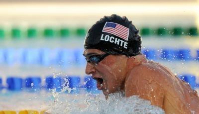 Ryan Lochte schwimmt zum Sieg über 200 Meter Lagen.