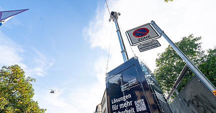 Mobile Video&uuml;berwachung Steinstra&szlig;e Datenschutz