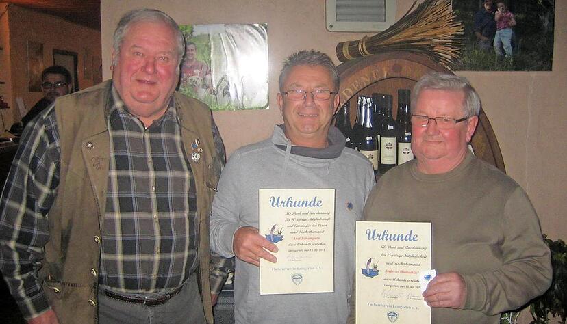 Hans Ulrich seit 36 Jahren Chef des Fischereivereins STIMME.de