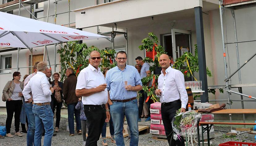Wilfried Küffner, Martin Piott und Gunther Speckmaier (v.li). Foto: Tscherwitschke