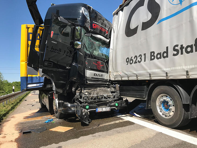 A6-Unfall bei bei Kirchardt