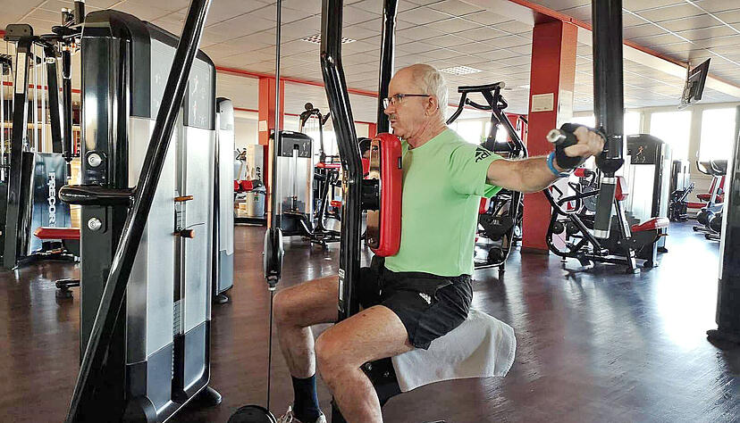 Viele Kunden im Studio 53 trainieren, um gesundheitlichen Problemen beizukommen. Aktuell herrscht im Obersulmer Fitnessstudio aber Stillstand.
Foto: privat