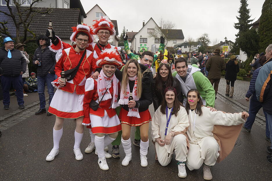 Partystimmung am Samstag.