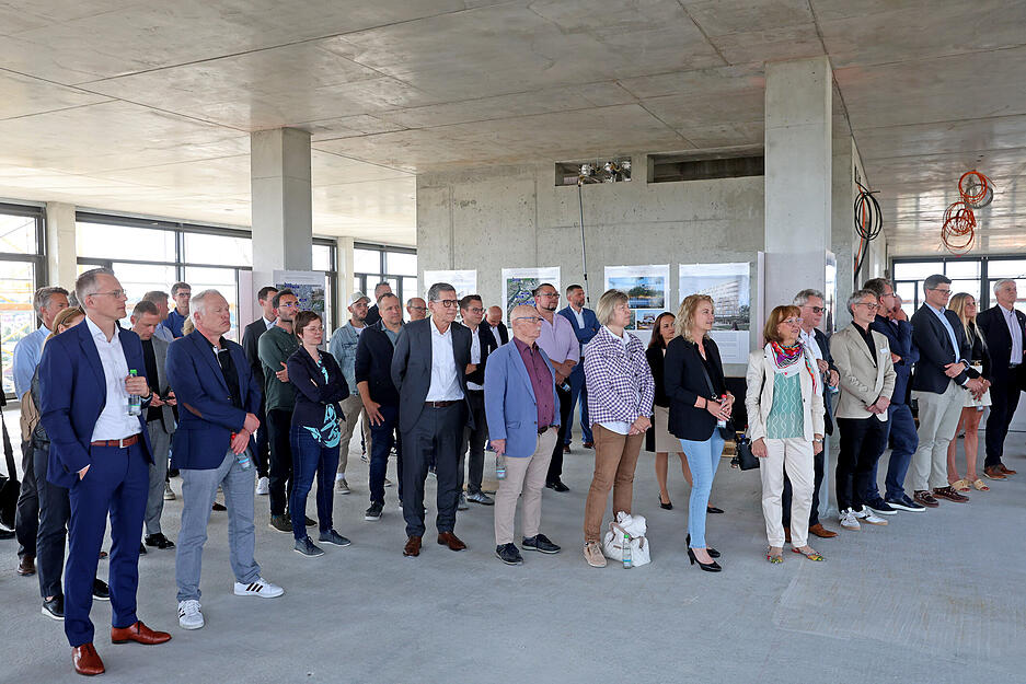 Einblicke in den neuen hip-Turm im Innovationspark Heilbronn