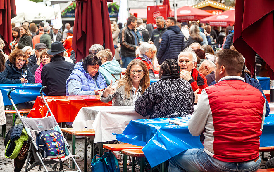 Weindorf-Finale am Samstag: Die schönsten Bilder vom Heilbronner Fest