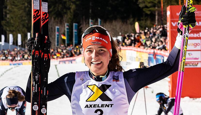 Trägt bei der nordischen Ski-WM die deutsche Fahne: Nathalie Armbruster.