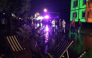 In Bad Friedrichshall blieben viele St&uuml;hle leer. Foto: Reto Bosch