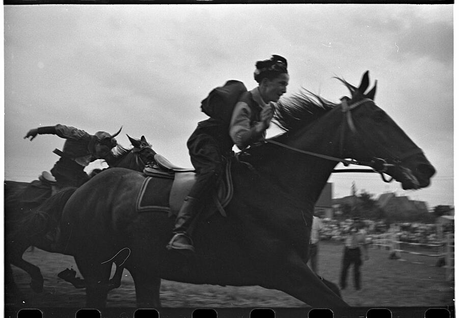 Wettreiten im Jahr 1959.