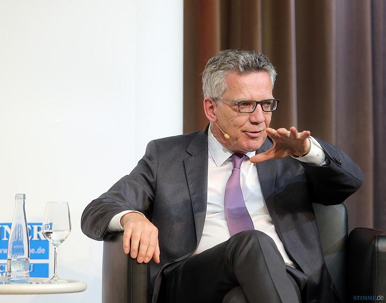 Stimme-Wahlcheck mit Thomas de Maizière | 29.8. Stimme-Wahlcheck mit Thomas de Maizière | 29.8.