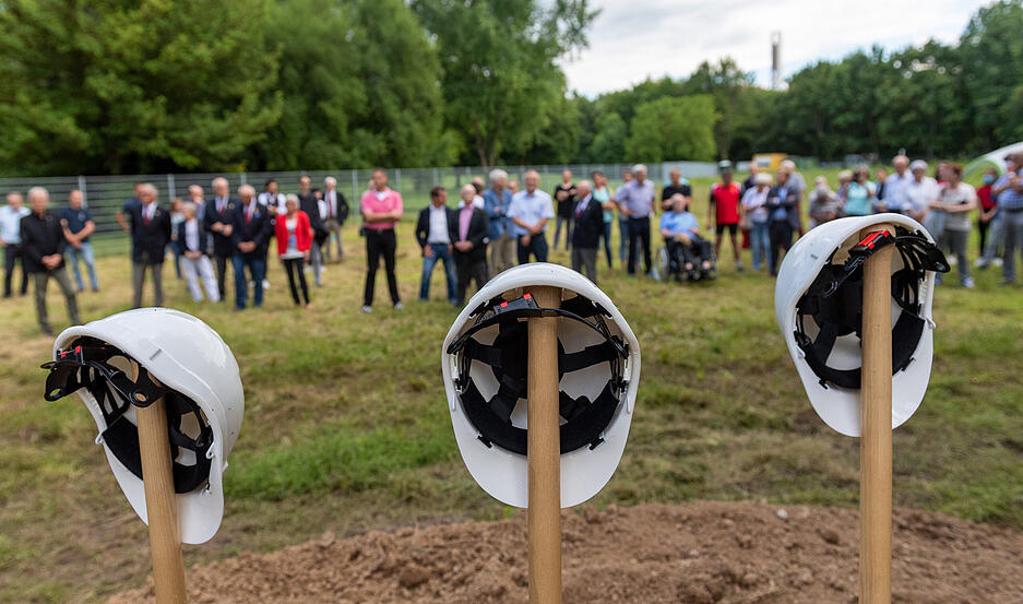 Spatenstich Bootshaus Spatenstich Bootshaus