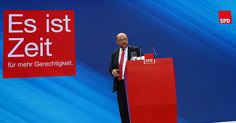 Der unterlegene SPD-Kanzlerkandidat Martin Schulz. Foto: dpa