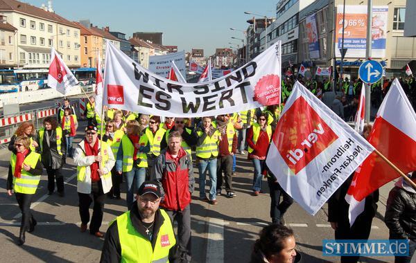 Warnstreik in Heilbronn | 20.03. Warnstreik in Heilbronn | 20.03.