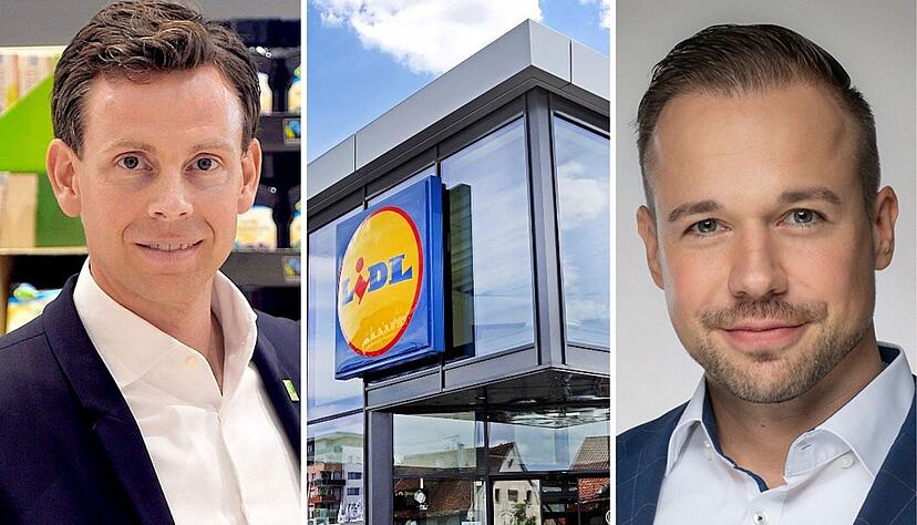 Der langjährige Chef-Einkäufer Jan Bock (links) verlässt Lidl. Der Heilbronner Alexander Lafery (rechts) wechselt den Posten.