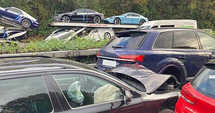 Es kommt zu erheblichen Verkehrsbehinderungen.