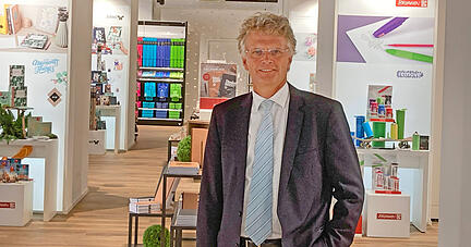 Gesch&auml;ftsf&uuml;hrer Matthias Schneider im nagelneuen Showroom von Baier & Schneider am Stammsitz in der Heilbronner Wollhausstra&szlig;e.
J&uuml;rgen Paul