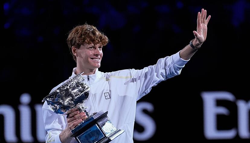 Im vergangenen Jahr triumphierte Jannik Sinner bei den Australian Open. (Archivbild)