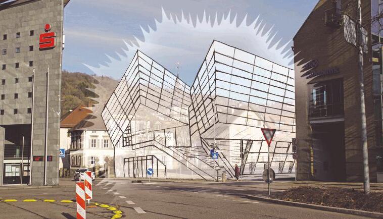 Seit zehn Jahren soll auf dem Peka-Areal ein neues Einkaufszentrum mit Wohnungen entstehen. Jetzt sind auch die jüngsten Verhandlungen gescheitert. Illustration und Montage: Jessica Reber