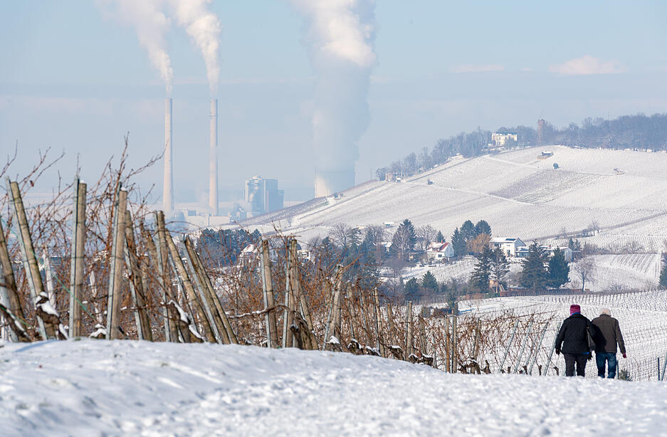 Winter in der Region