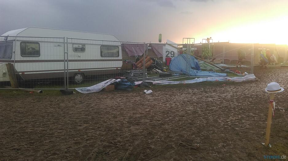 Abbruch des Southside | 25.6.