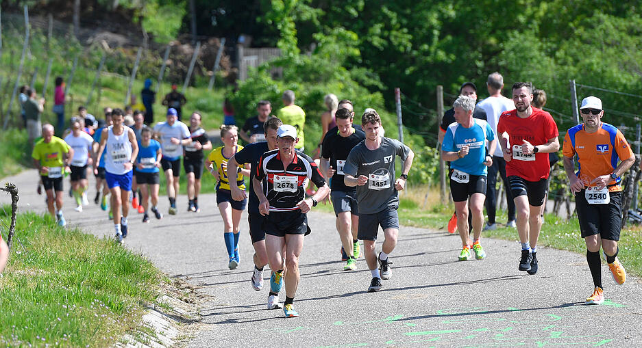 21. Trollinger Marathon - Auf der Strecke