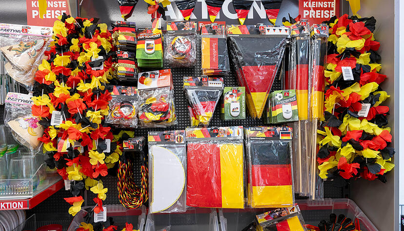 Vorboten der EM im Heilbronner Euroshop.