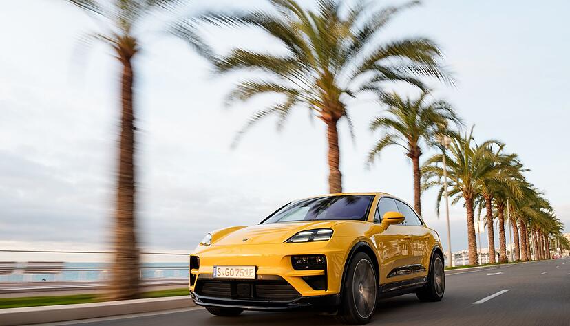 Mit kleinerem Akku und nur noch einem Motor soll der Einstiegspreis des elektrischen Porsche Macan unter 80 000 Euro sinken.