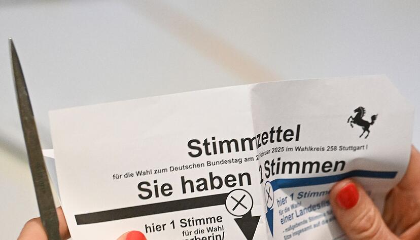 Millionen Menschen waren aufgerufen, zwei Kreuze zu machen. Millionen Menschen waren aufgerufen, zwei Kreuze zu machen.