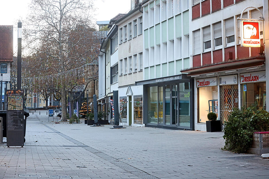Leere Heilbronner Innenstadt - schon vor den Ausgangsbeschränkungen Leere Heilbronner Innenstadt - schon vor den Ausgangsbeschränkungen