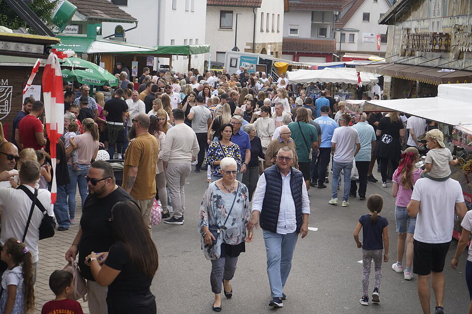Zum Brettacher Markt kamen am Wochenende Tausende Besucher.