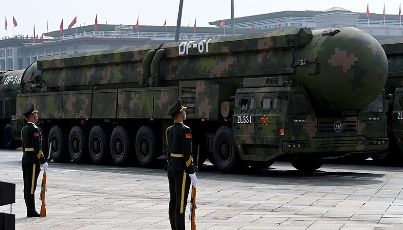 China besitzt schon länger Interkontinentalraketen, die es stets weiterentickelt. China besitzt schon länger Interkontinentalraketen, die es stets weiterentickelt.
