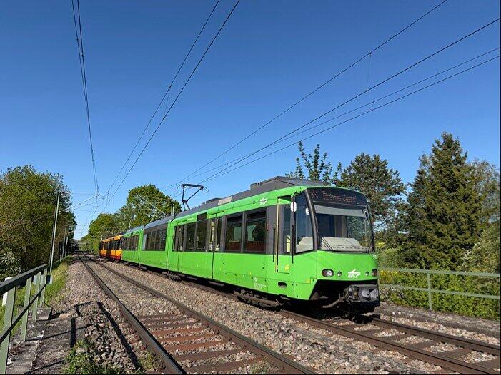 Die Bahnstrecke bei Bretzfeld ist blockiert.
