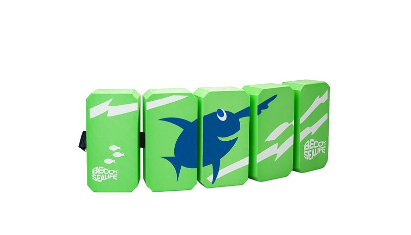 Unter den drei Schwimmg&uuml;rteln im Test schneidet das Modell &laquo;Beco Sealife Schwimmg&uuml;rtel 5 Pads&raquo; am besten ab (Note 2,3, Preis: 20 Euro).