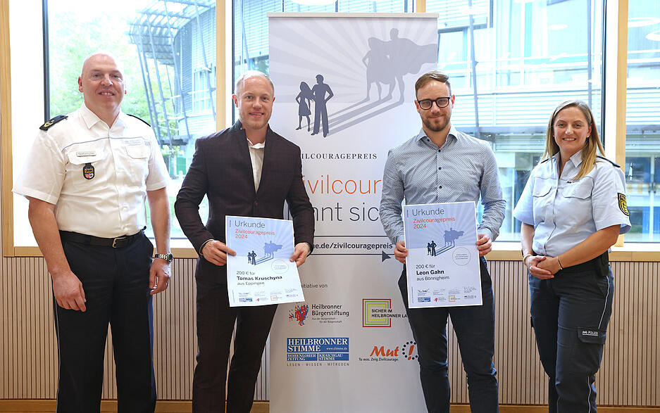 Die Preisverleihung fand im Forum der Verbundschule Bad Rappenau statt.