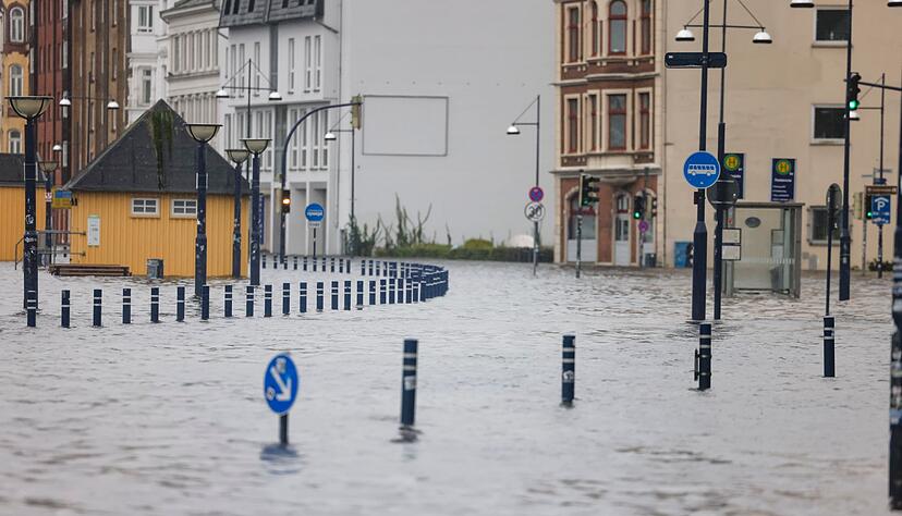 Das Ostseehochwasser hat 2023 schwere Sch&auml;den angerichtet. (Archivbild)